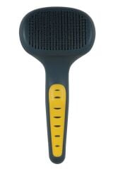 JW Gripsfot Basmalı Köpek Tarağı – Ergonomik Tüy Temizleyici Fırça Küçük Boy (25x13x7 cm)