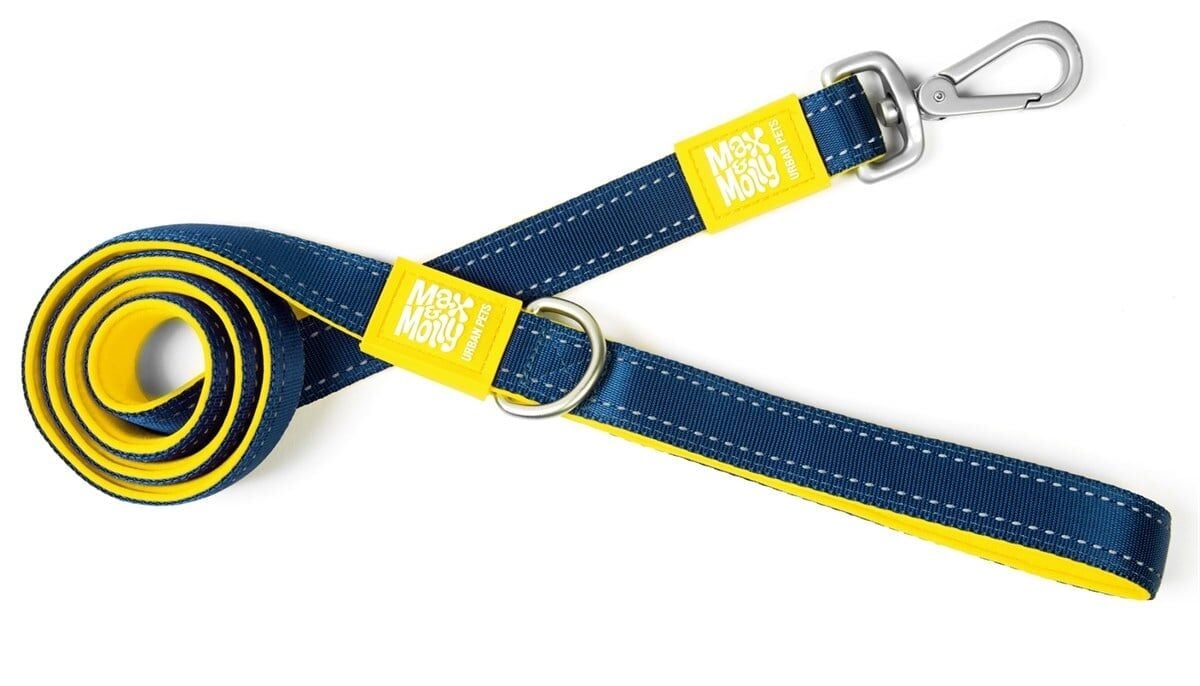 Max & Molly Matrix Yellow Köpek Gezdirme Kayışı XS