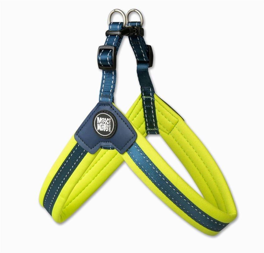 Max & Molly Matrix Green Q-Fit Köpek Göğüs Tasması XXS