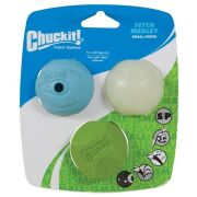 Chuckit! Fetch Medley (Gen 2) 3'lü Köpek Oyun Topu (Küçük Boy)