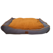 HERA Ortopedik Köpek Yatağı 80x100 cm – Büyük Irklar İçin, Çift Taraflı, Makinede Yıkanabilir, Kaymaz Tabanlı