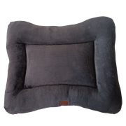 ElfinPAWS 75x95 cm Su Geçirmez Alezli Çift Taraflı Köpek Yatağı Kedi Yatağı – Antrasit