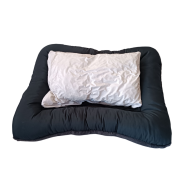 ElfinPAWS 75x95 cm Su Geçirmez Alezli Çift Taraflı Köpek Yatağı Kedi Yatağı – Antrasit